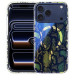 Coque de téléphone magnétique IMD Blue Light Jungle Series, Pour iPhone 17e / 16e, Pour iPhone 17 Pro Max, Pour iPhone 17 Pro, Pour iPhone 17, Pour iPhone Air, Pour iPhone 16 Pro Max, Pour iPhone 16 Pro, Pour iPhone 16 Plus