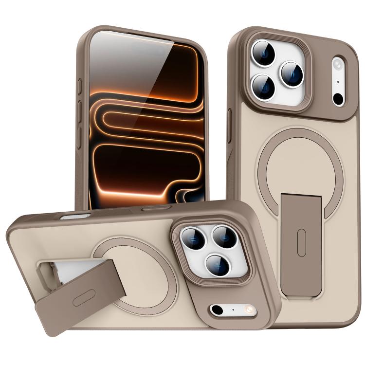 Coque de Téléphone MagSafe Béquille Invisible Sensation Peau, Pour iPhone 16e / 17e, Pour iPhone 17 Pro Max, Pour iPhone 17 Pro, Pour iPhone 17, Pour iPhone Air