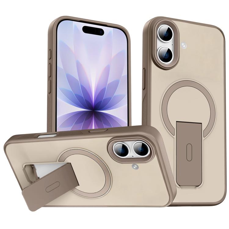 Coque de Téléphone MagSafe Béquille Invisible Sensation Peau, Pour iPhone 16e / 17e, Pour iPhone 17 Pro Max, Pour iPhone 17 Pro, Pour iPhone 17, Pour iPhone Air