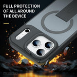 Coque de Téléphone MagSafe Béquille Invisible Sensation Peau, Pour iPhone 16e / 17e, Pour iPhone 17 Pro Max, Pour iPhone 17 Pro, Pour iPhone 17, Pour iPhone Air