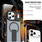 Coque de Téléphone MagSafe Béquille Invisible Sensation Peau, Pour iPhone 16e / 17e, Pour iPhone 17 Pro Max, Pour iPhone 17 Pro, Pour iPhone 17, Pour iPhone Air