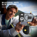 Coque de Téléphone MagSafe Béquille Invisible Sensation Peau, Pour iPhone 16e / 17e, Pour iPhone 17 Pro Max, Pour iPhone 17 Pro, Pour iPhone 17, Pour iPhone Air