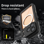 Coque de téléphone magnétique étanche RedPepper Série V IP68, pour iPhone 17 Pro, pour iPhone 17