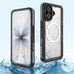 Coque de téléphone magnétique étanche RedPepper Série V IP68, pour iPhone 17 Pro, pour iPhone 17