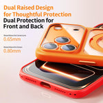 Étui de téléphone à support magnétique Precision Hole Skin-Feel avec bouton d'obturation AI, pour iPhone 17 Pro Max, pour iPhone 17 Pro