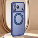 Étui de Téléphone à Support Magnétique Sensible au Toucher et à Grand Trou Dépoli avec Bouton d'Obturateur Intelligent, Pour iPhone 17 Pro Max, Pour iPhone 17 Pro