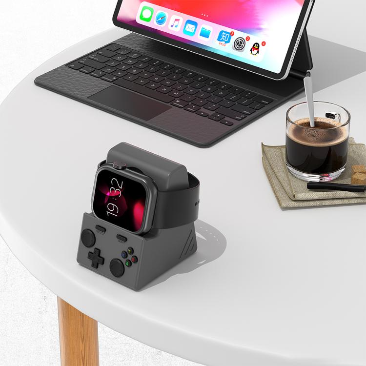 XDcase Support de chargement pour montre connectée design console de jeu pour Apple Watch