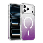 Coque magnétique scintillante en cristal, pour iPhone 17 Pro Max, pour iPhone 17 Pro