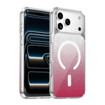 Coque magnétique scintillante en cristal, pour iPhone 17 Pro Max, pour iPhone 17 Pro