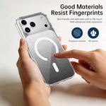 Coque magnétique scintillante en cristal, pour iPhone 17 Pro Max, pour iPhone 17 Pro