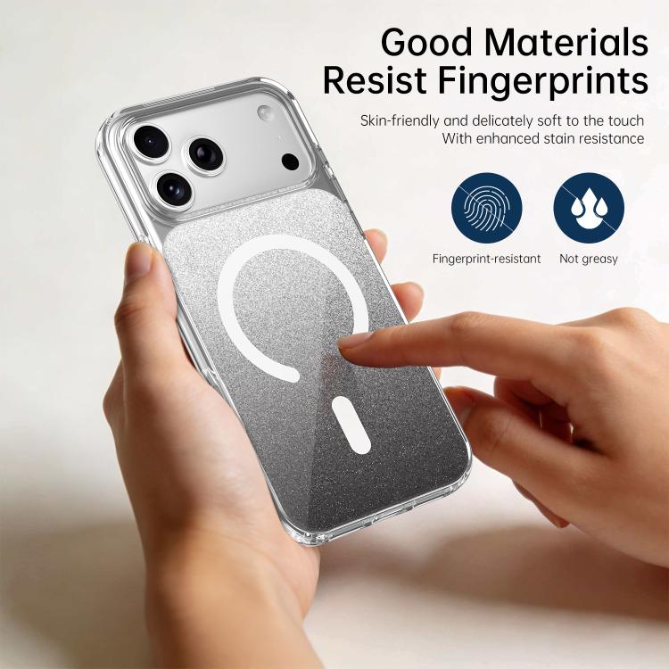 Coque magnétique scintillante en cristal, pour iPhone 17 Pro Max, pour iPhone 17 Pro