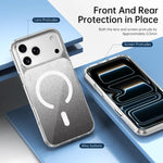 Coque magnétique scintillante en cristal, pour iPhone 17 Pro Max, pour iPhone 17 Pro
