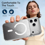 Coque magnétique scintillante en cristal, pour iPhone 17 Pro Max, pour iPhone 17 Pro