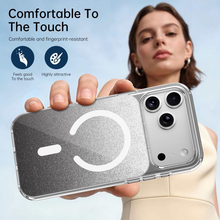 Coque magnétique scintillante en cristal, pour iPhone 17 Pro Max, pour iPhone 17 Pro