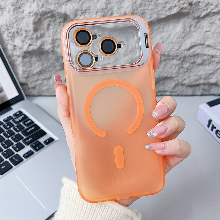 Coque de téléphone magnétique Vitality Eagle Eye Lens Kickstand, Pour iPhone 17 Pro Max, Pour iPhone 17 Pro