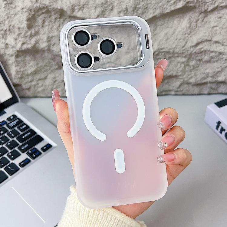 Coque de téléphone magnétique Vitality Eagle Eye Lens Kickstand, Pour iPhone 17 Pro Max, Pour iPhone 17 Pro