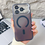 Coque de téléphone magnétique Vitality Eagle Eye Lens Kickstand, Pour iPhone 17 Pro Max, Pour iPhone 17 Pro