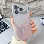 Coque de téléphone magnétique Vitality Eagle Eye Lens Kickstand, Pour iPhone 17 Pro Max, Pour iPhone 17 Pro