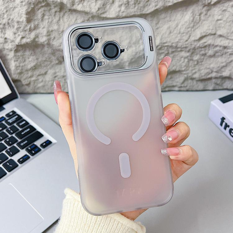 Coque de téléphone magnétique Vitality Eagle Eye Lens Kickstand, Pour iPhone 17 Pro Max, Pour iPhone 17 Pro
