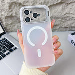 Coque de téléphone magnétique Vitality Eagle Eye Lens Kickstand, Pour iPhone 17 Pro Max, Pour iPhone 17 Pro