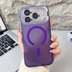 Coque de téléphone magnétique Vitality Eagle Eye Lens Kickstand, Pour iPhone 17 Pro Max, Pour iPhone 17 Pro