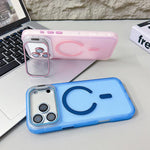 Coque de téléphone magnétique Vitality Eagle Eye Lens Kickstand, Pour iPhone 17 Pro Max, Pour iPhone 17 Pro