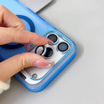 Coque de téléphone magnétique Vitality Eagle Eye Lens Kickstand, Pour iPhone 17 Pro Max, Pour iPhone 17 Pro
