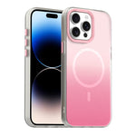 Étui de téléphone magnétique hybride 3 en 1 de la série Candy Gradient, pour iPhone 15 Pro Max, pour iPhone 15 Pro, pour iPhone 15 Plus, pour iPhone 15, pour iPhone 14 Plus, pour iPhone 14, pour iPhone 14 Pro, pour iPhone 14 Pro Max