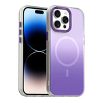 Étui de téléphone magnétique hybride 3 en 1 de la série Candy Gradient, pour iPhone 15 Pro Max, pour iPhone 15 Pro, pour iPhone 15 Plus, pour iPhone 15, pour iPhone 14 Plus, pour iPhone 14, pour iPhone 14 Pro, pour iPhone 14 Pro Max