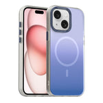 Étui de téléphone magnétique hybride 3 en 1 de la série Candy Gradient, pour iPhone 15 Pro Max, pour iPhone 15 Pro, pour iPhone 15 Plus, pour iPhone 15, pour iPhone 14 Plus, pour iPhone 14, pour iPhone 14 Pro, pour iPhone 14 Pro Max
