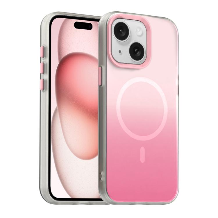 Étui de téléphone magnétique hybride 3 en 1 de la série Candy Gradient, pour iPhone 15 Pro Max, pour iPhone 15 Pro, pour iPhone 15 Plus, pour iPhone 15, pour iPhone 14 Plus, pour iPhone 14, pour iPhone 14 Pro, pour iPhone 14 Pro Max