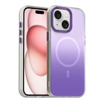 Étui de téléphone magnétique hybride 3 en 1 de la série Candy Gradient, pour iPhone 15 Pro Max, pour iPhone 15 Pro, pour iPhone 15 Plus, pour iPhone 15, pour iPhone 14 Plus, pour iPhone 14, pour iPhone 14 Pro, pour iPhone 14 Pro Max