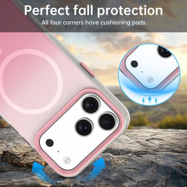 Étui de téléphone magnétique hybride 3 en 1 de la série Candy Gradient, pour iPhone 15 Pro Max, pour iPhone 15 Pro, pour iPhone 15 Plus, pour iPhone 15, pour iPhone 14 Plus, pour iPhone 14, pour iPhone 14 Pro, pour iPhone 14 Pro Max