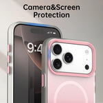 Étui de téléphone magnétique hybride 3 en 1 de la série Candy Gradient, pour iPhone 15 Pro Max, pour iPhone 15 Pro, pour iPhone 15 Plus, pour iPhone 15, pour iPhone 14 Plus, pour iPhone 14, pour iPhone 14 Pro, pour iPhone 14 Pro Max