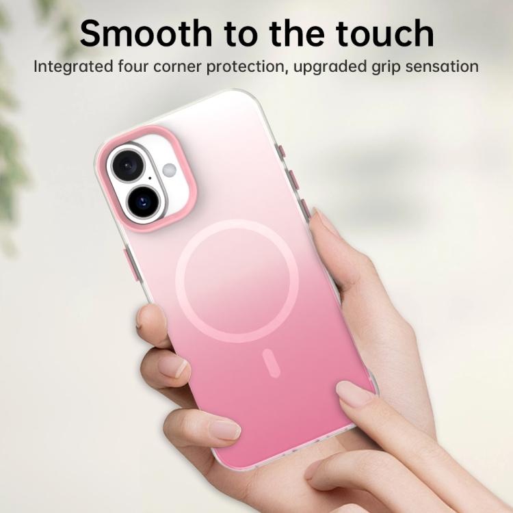 Coque de téléphone magnétique hybride 3 en 1 de la série Candy Gradient, Pour iPhone 17 Pro Max, Pour iPhone 17 Pro, Pour iPhone 17, Pour iPhone Air, Pour iPhone 16 Pro Max, Pour iPhone 16 Pro, Pour iPhone 16 Plus, Pour iPhone 16