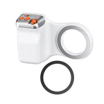 Support de prise de vue magnétique pour smartphone, poignée, trépied, pince sur le support de téléphone, poignée unique, avec lumière d'appoint