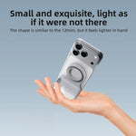 Support de prise de vue magnétique pour smartphone, poignée, trépied, pince sur le support de téléphone, poignée unique, avec lumière d'appoint