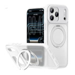Coque de téléphone magnétique rotative Alpha-style avec support, Pour iPhone 17 Pro Max, Pour iPhone 17 Pro