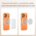 Coque de téléphone magnétique rotative Alpha-style avec support, Pour iPhone 17 Pro Max, Pour iPhone 17 Pro
