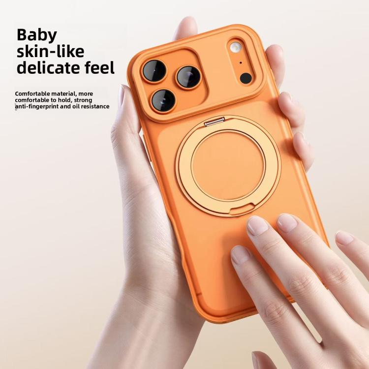 Coque de téléphone magnétique rotative Alpha-style avec support, Pour iPhone 17 Pro Max, Pour iPhone 17 Pro