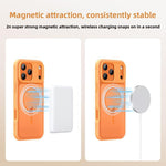 Coque de téléphone magnétique Alpha-style Skin-Feel, Pour iPhone 17 Pro Max, Pour iPhone 17 Pro