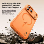 Coque de téléphone magnétique Alpha-style Skin-Feel, Pour iPhone 17 Pro Max, Pour iPhone 17 Pro
