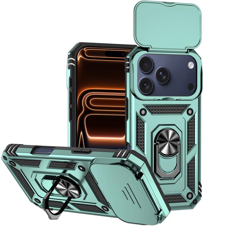 Étui de téléphone magnétique XDcase avec support d'anneau et protection de caméra coulissante, pour iPhone 17 Pro Max, pour iPhone 17 Pro, pour iPhone 17, pour iPhone Air