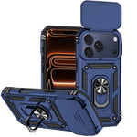 Étui de téléphone magnétique XDcase avec support d'anneau et protection de caméra coulissante, pour iPhone 17 Pro Max, pour iPhone 17 Pro, pour iPhone 17, pour iPhone Air