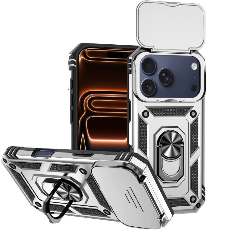 Étui de téléphone magnétique XDcase avec support d'anneau et protection de caméra coulissante, pour iPhone 17 Pro Max, pour iPhone 17 Pro, pour iPhone 17, pour iPhone Air