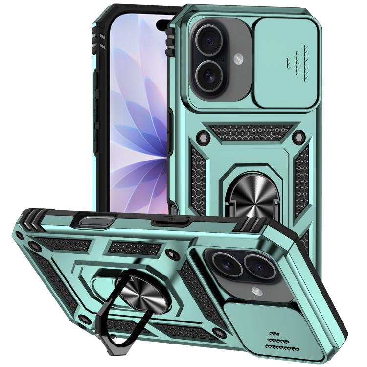 Étui de téléphone magnétique XDcase avec support d'anneau et protection de caméra coulissante, pour iPhone 17 Pro Max, pour iPhone 17 Pro, pour iPhone 17, pour iPhone Air