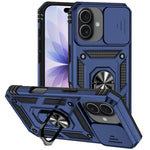 Étui de téléphone magnétique XDcase avec support d'anneau et protection de caméra coulissante, pour iPhone 17 Pro Max, pour iPhone 17 Pro, pour iPhone 17, pour iPhone Air