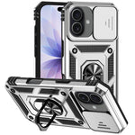 Étui de téléphone magnétique XDcase avec support d'anneau et protection de caméra coulissante, pour iPhone 17 Pro Max, pour iPhone 17 Pro, pour iPhone 17, pour iPhone Air