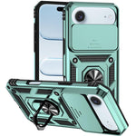 Étui de téléphone magnétique XDcase avec support d'anneau et protection de caméra coulissante, pour iPhone 17 Pro Max, pour iPhone 17 Pro, pour iPhone 17, pour iPhone Air