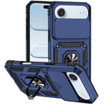 Étui de téléphone magnétique XDcase avec support d'anneau et protection de caméra coulissante, pour iPhone 17 Pro Max, pour iPhone 17 Pro, pour iPhone 17, pour iPhone Air